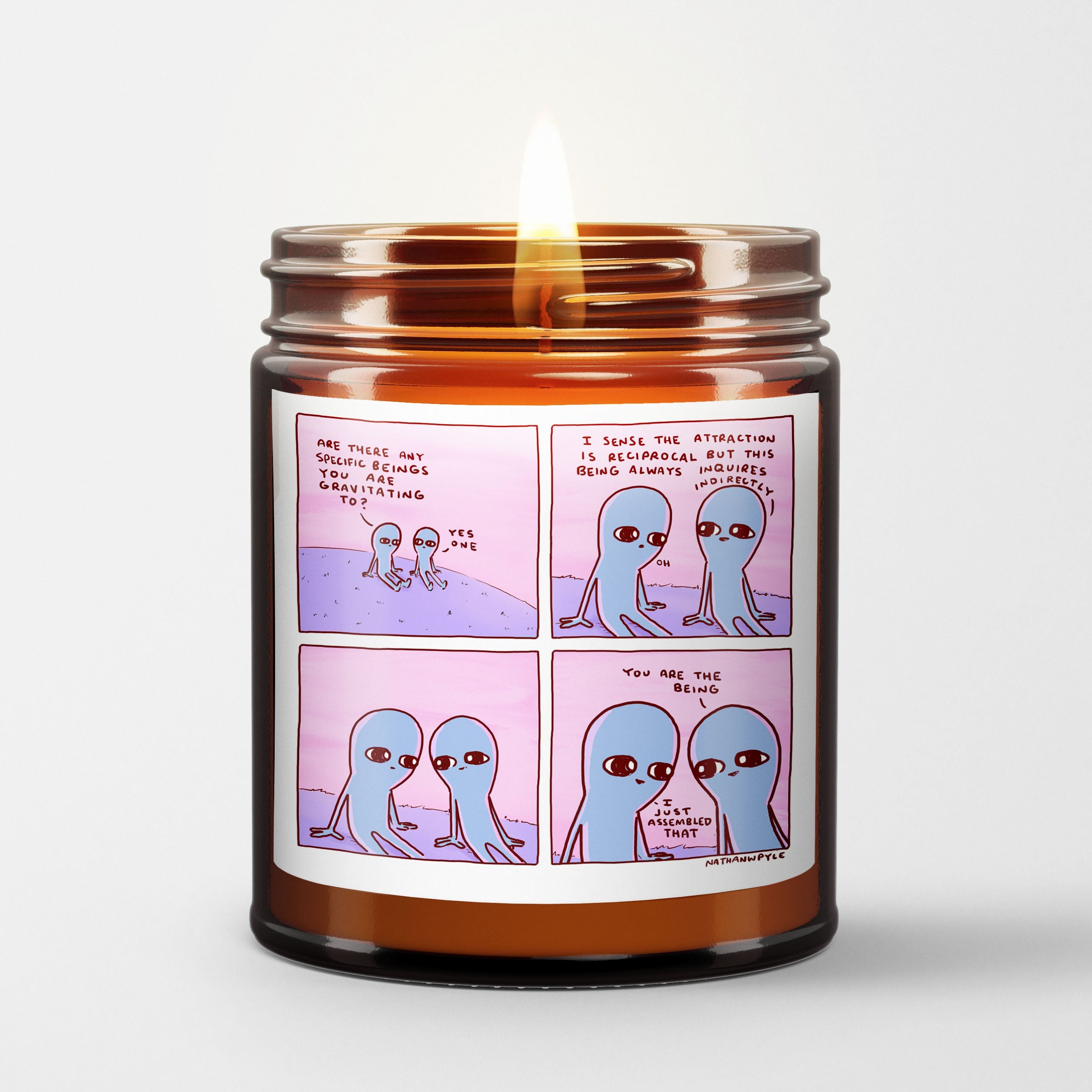Strange Planet Scented Candle I Specific Beings | Nathan W Pyle
