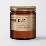Big Sur: California Scented Candle (Rain, Mossy Wood, Lavender, Rose) - Candlefy
