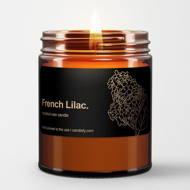 Botanical Spa Candle: French Lilac - Candlefy