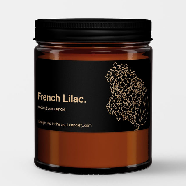 Botanical Spa Candle: French Lilac - Candlefy