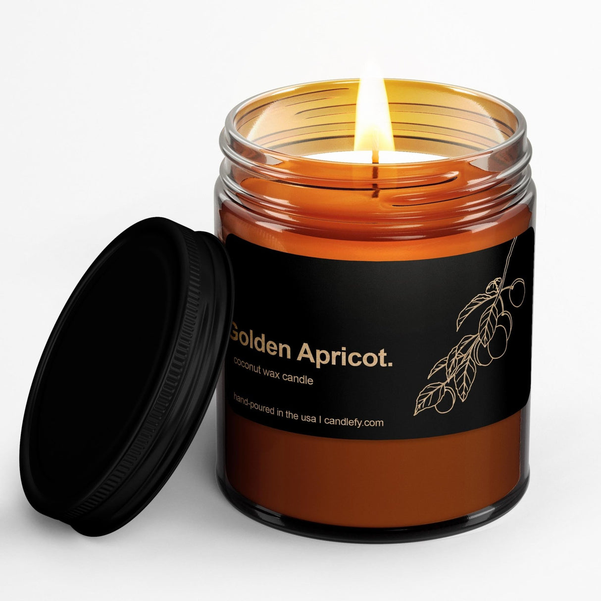 Botanical Spa Candle: Golden Apricot - Candlefy