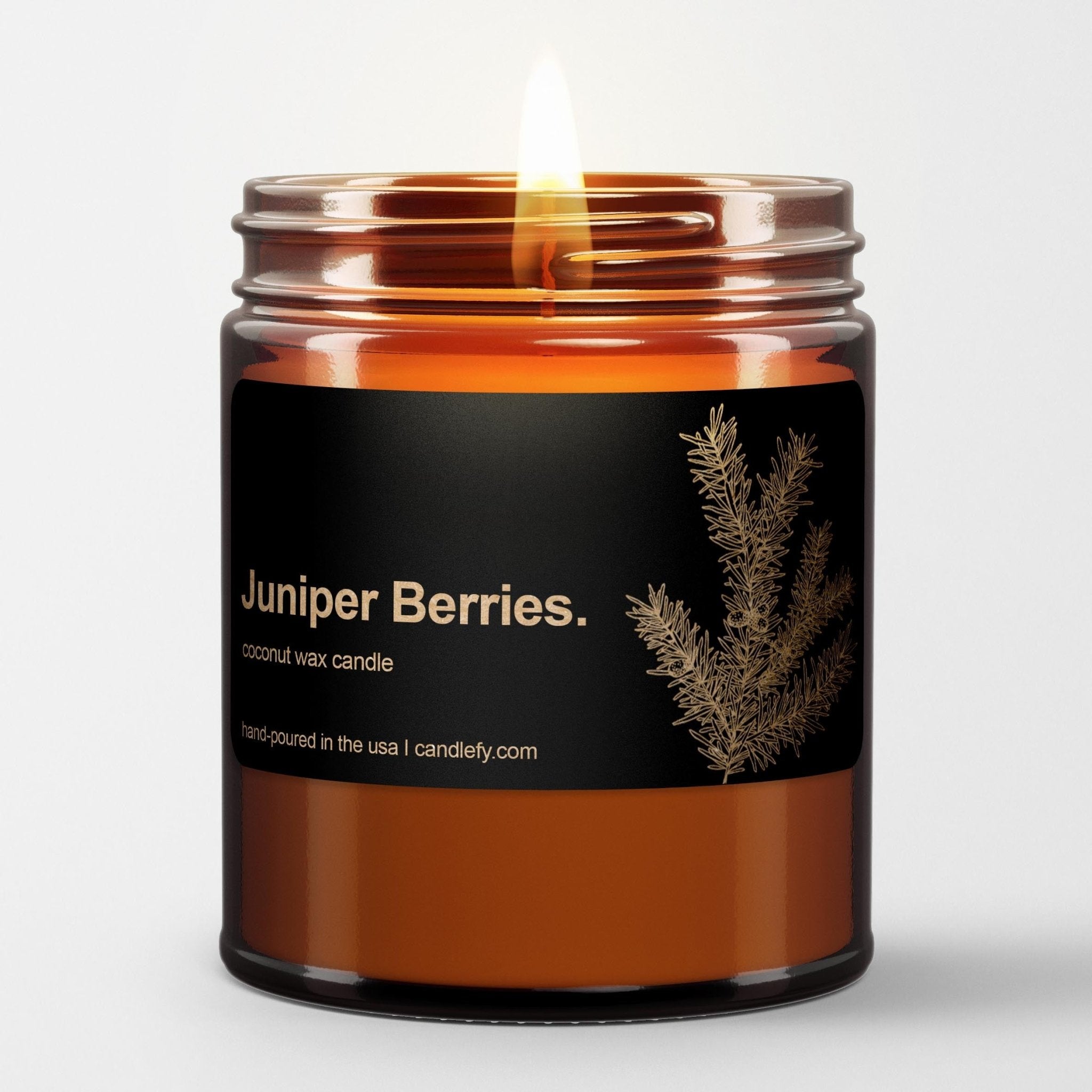Botanical Spa Candle: Juniper Berry - Candlefy