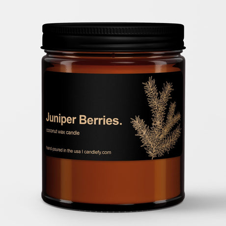 Botanical Spa Candle: Juniper Berry - Candlefy