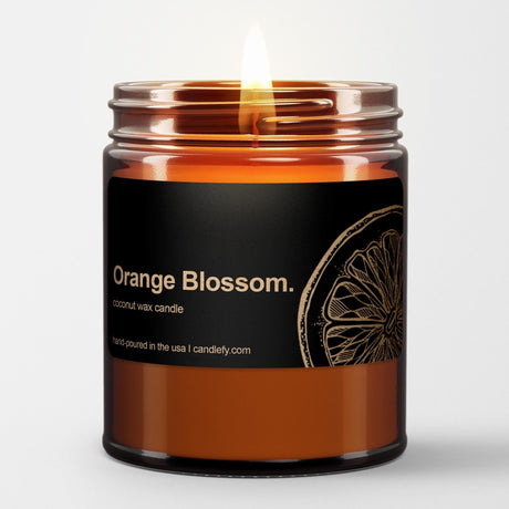 Botanical Spa Candle: Orange Blossom - Candlefy