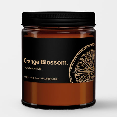 Botanical Spa Candle: Orange Blossom - Candlefy