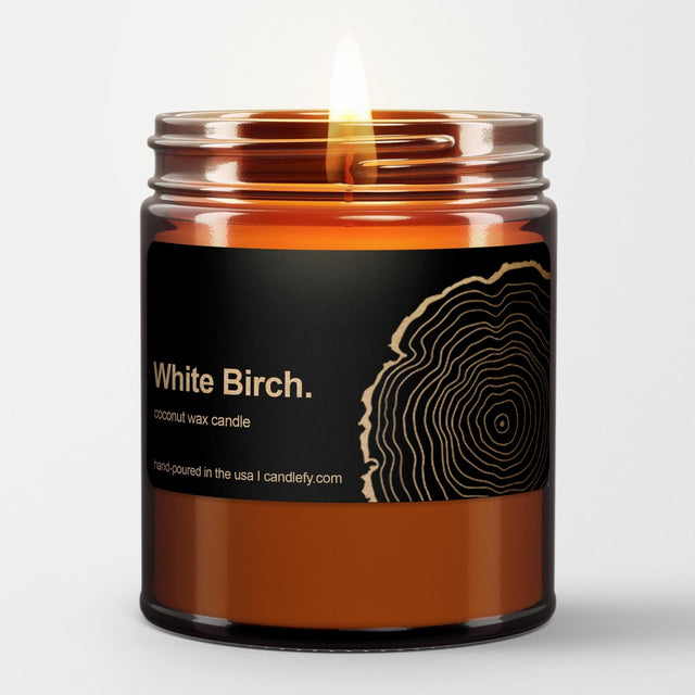 Botanical Spa Candle: White Birch - Candlefy