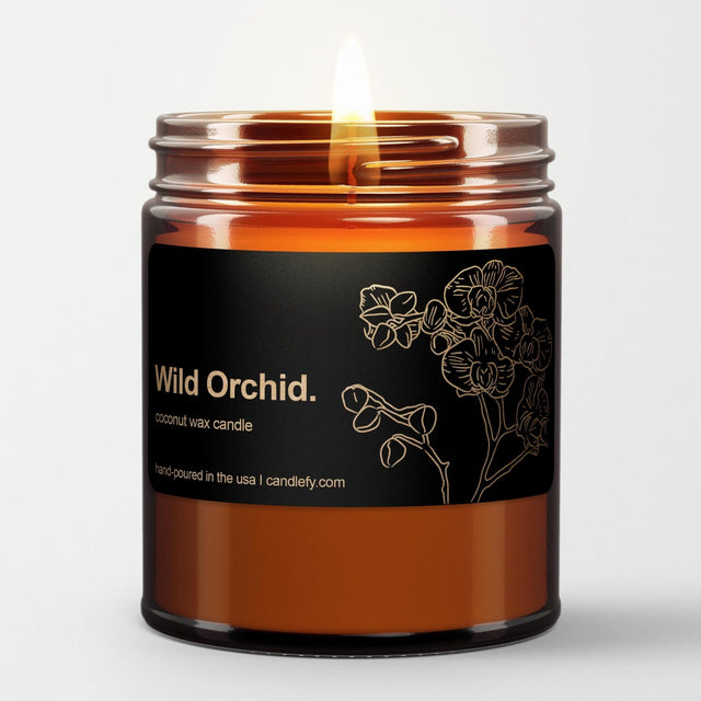 Botanical Spa Candle: Wild Orchid - Candlefy