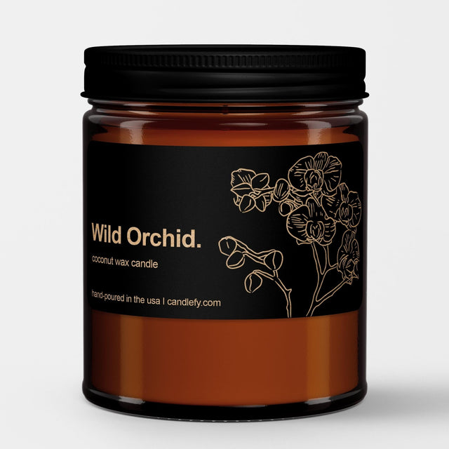 Botanical Spa Candle: Wild Orchid - Candlefy