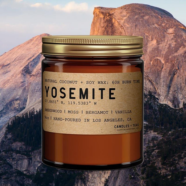 California Park Bundle: Big Sur, Yosemite & Joshua Tree (3-set Natural Wax Candles) - Candlefy