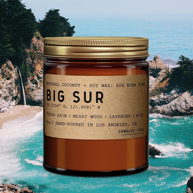 California Park Bundle: Big Sur, Yosemite & Joshua Tree (3-set Natural Wax Candles) - Candlefy