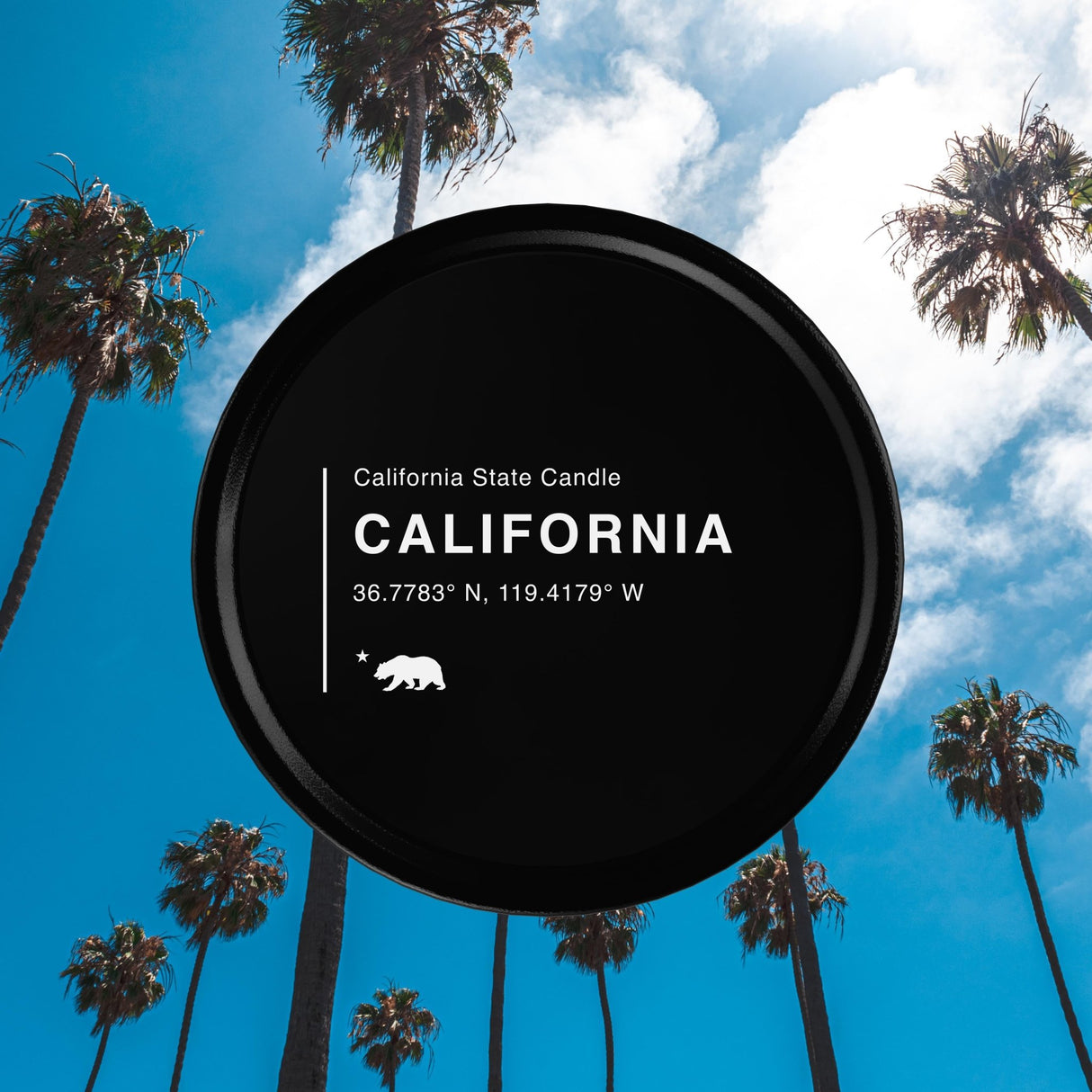 California Scented Travel Tin Candle - Candlefy