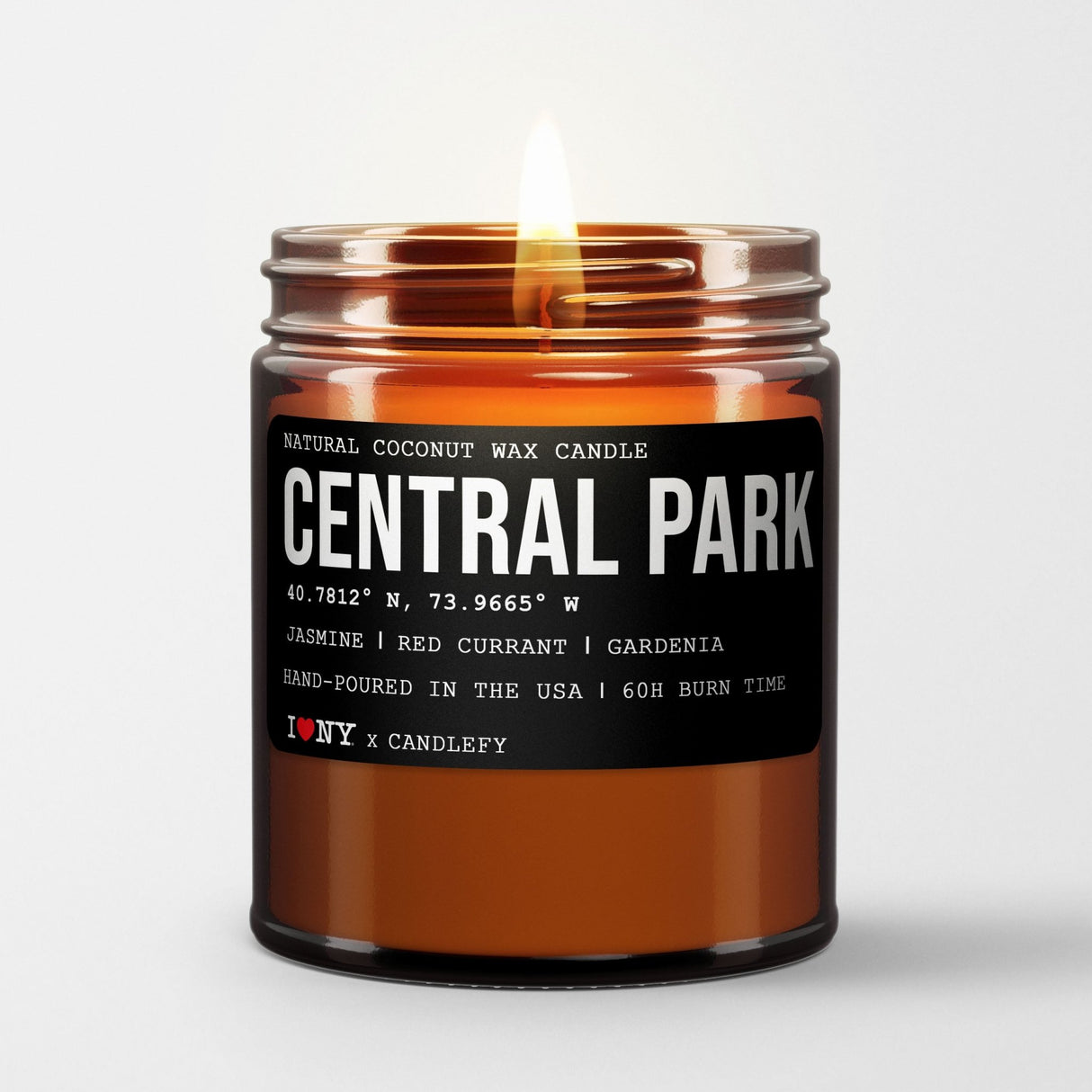 Central Park: New York Scented Candle (Gardenia, Tuberose, Jasmine) - Candlefy