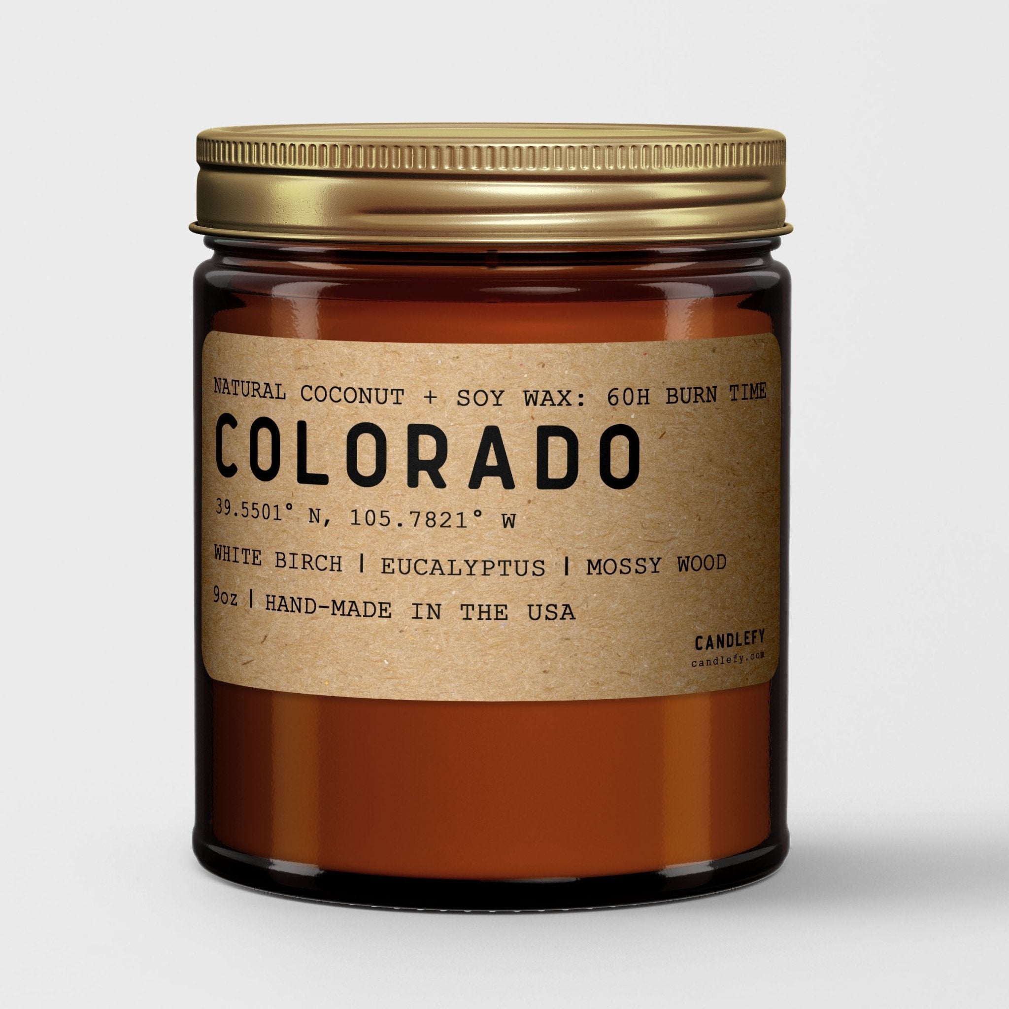 Colorado Scented Candle, Homesick Candle