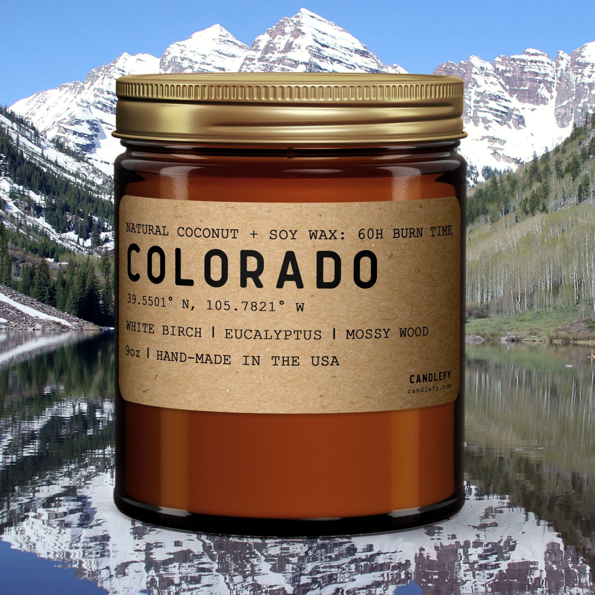 Colorado Scented Candle, Homesick Candle