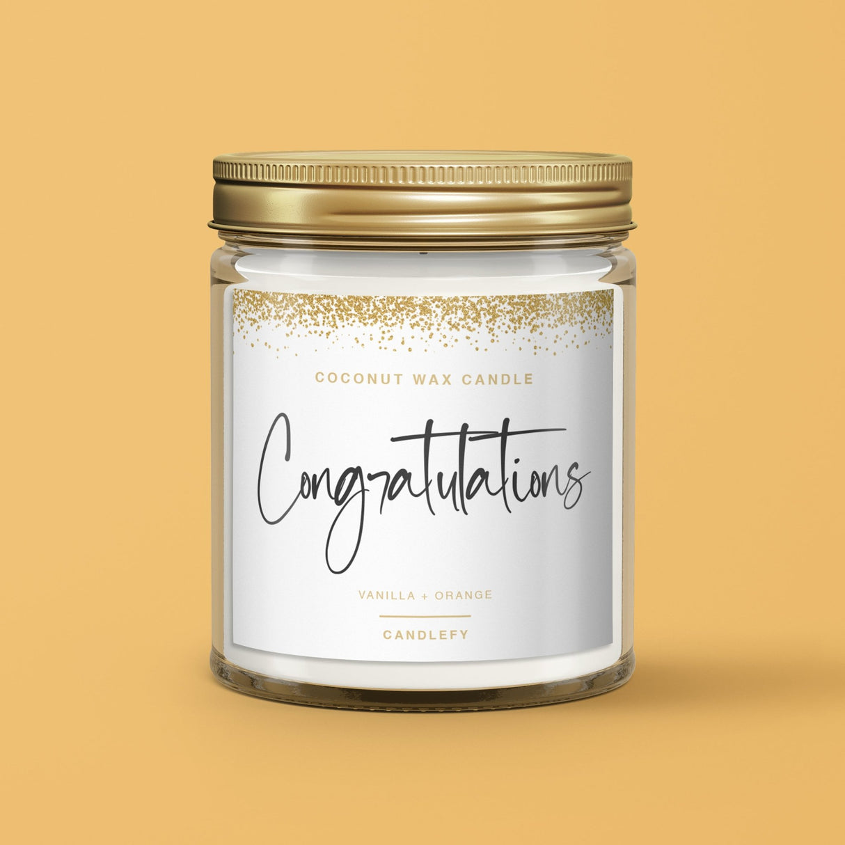 Congratulations Gift Candle - Candlefy