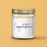 Congratulations Gift Candle - Candlefy