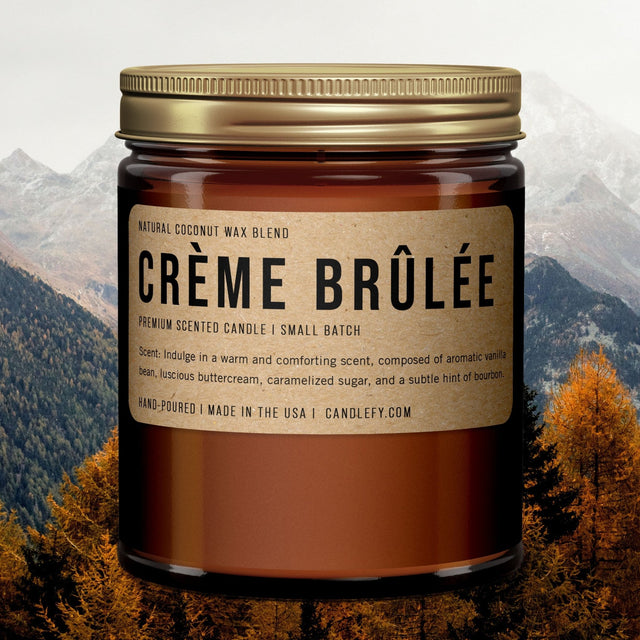 Crème Brûlée Scented Candle: Fall Candle Collection - Candlefy