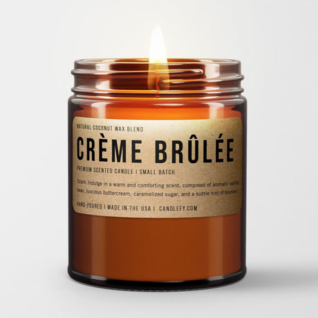 Crème Brûlée Scented Candle: Fall Candle Collection - Candlefy