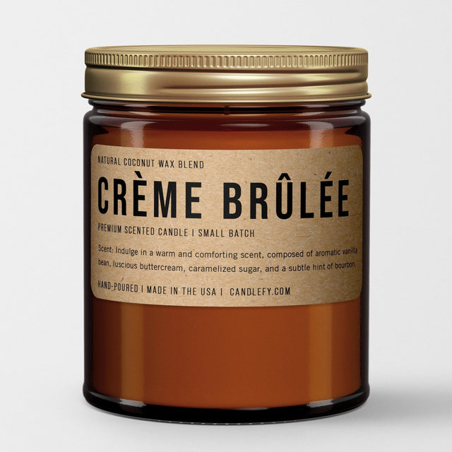 Crème Brûlée Scented Candle: Fall Candle Collection - Candlefy