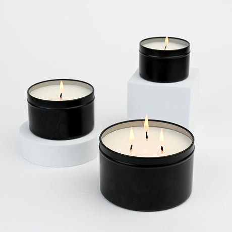 Ellopudge Scented Tin Candle: Cozy Vibes - Candlefy