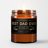Father's Day Gift Candle: Best Dad Ever - Candlefy