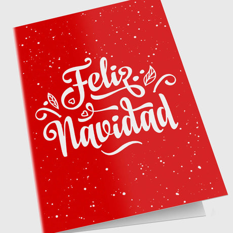 Feliz Navidad Personalized Greeting Card / Tarjeta de felicitación personalizada - Candlefy