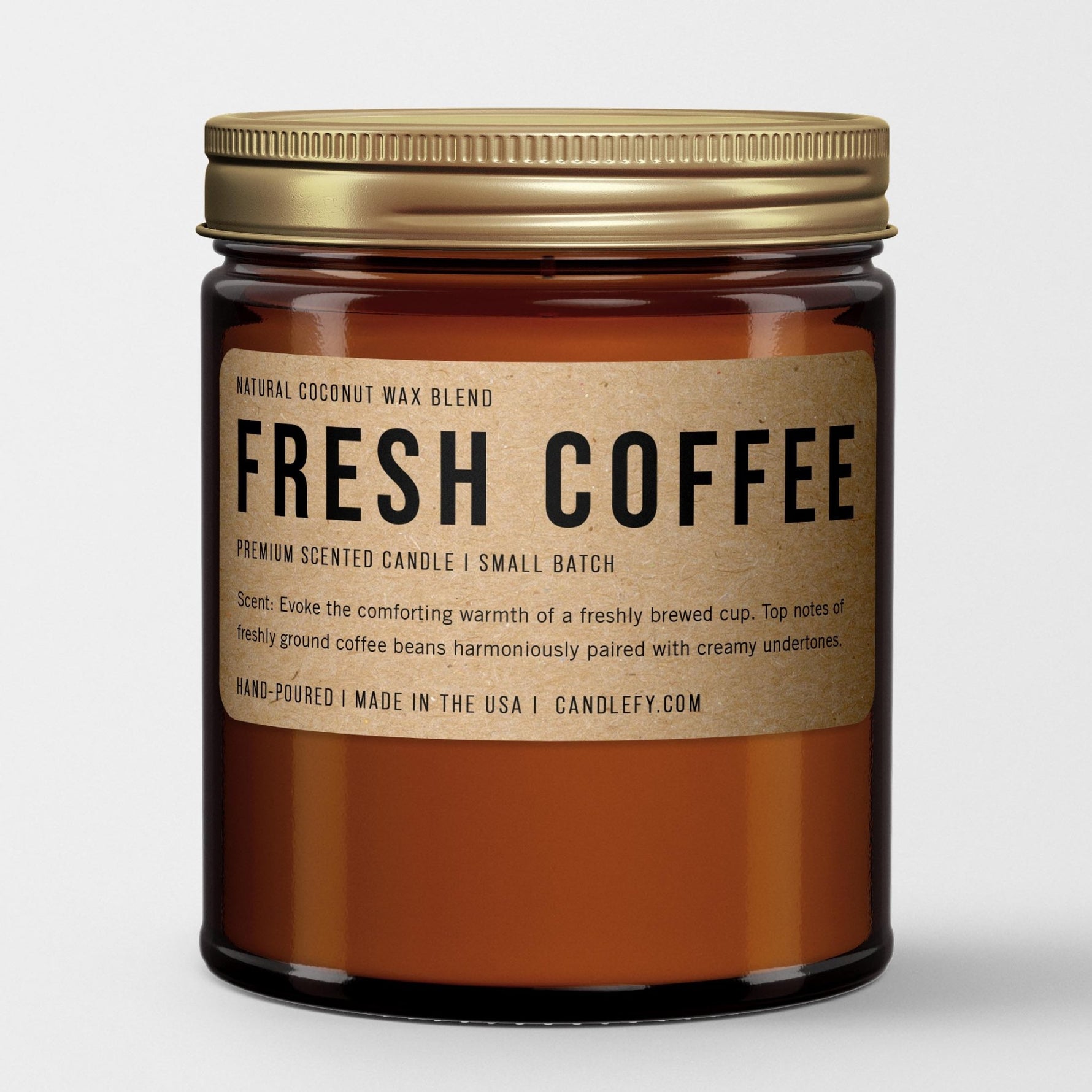 Fresh Coffee Scented Candle: Fall Candle Collection - Candlefy