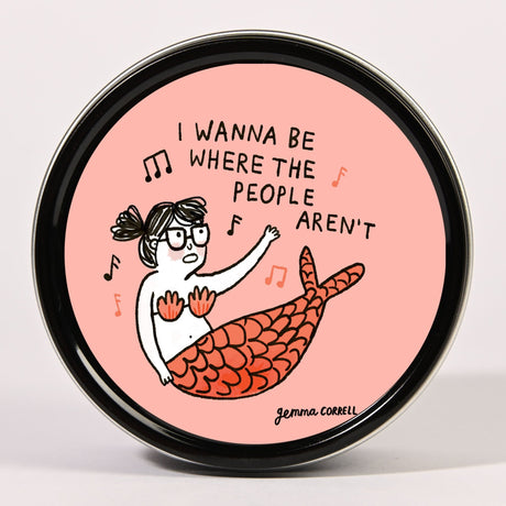 Gemma Correll Scented Tin Candle: People Aren't - Candlefy