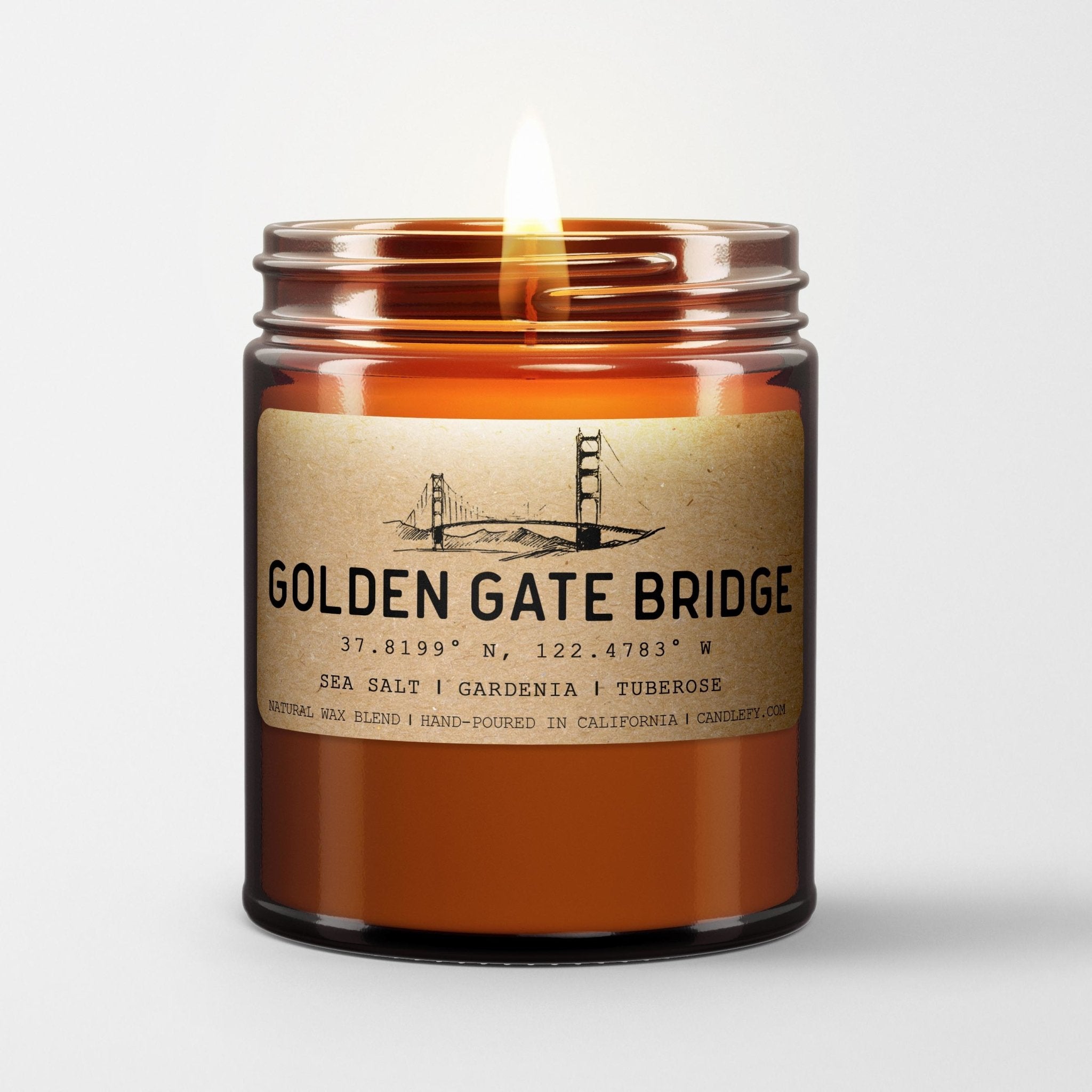 Golden Gate Bridge I California Scented Candle - Candlefy