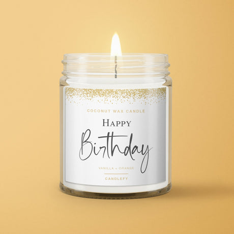 Happy Birthday Gift Candle - Candlefy