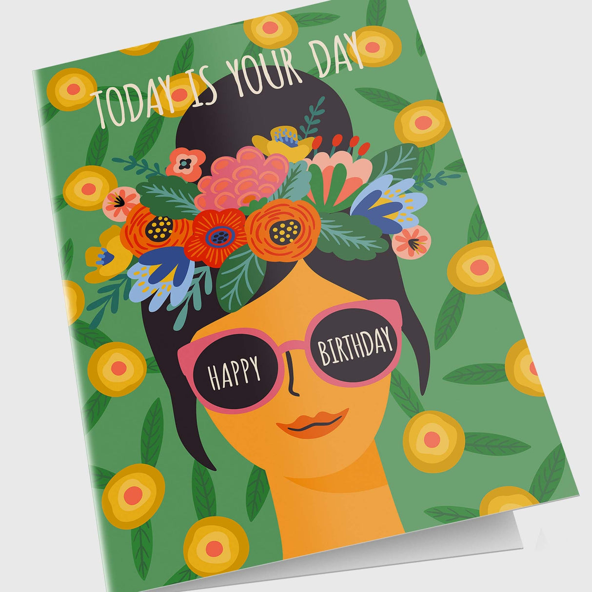 Happy Birthday Girl Personalized Greeting Card - Candlefy