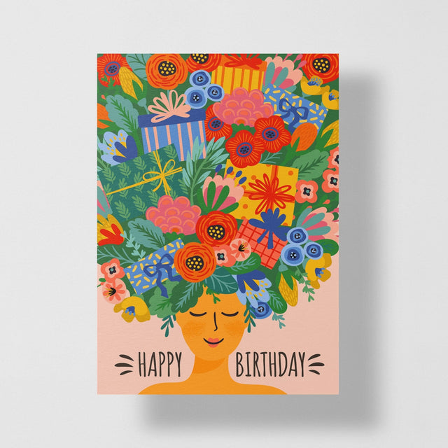 Happy Birthday Look Personalized Greeting Card - Candlefy