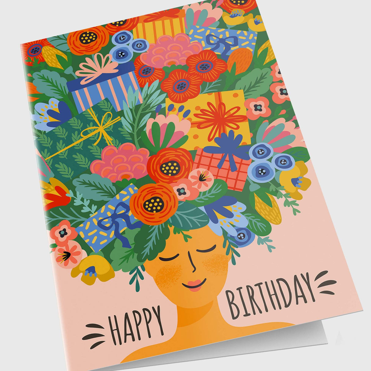 Happy Birthday Look Personalized Greeting Card - Candlefy