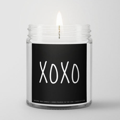 Inspirational Quote Candle "XOXO" - Candlefy
