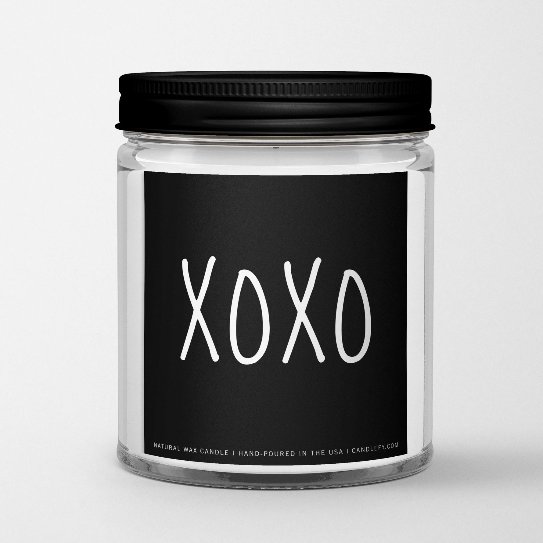 Inspirational Quote Candle "XOXO" - Candlefy