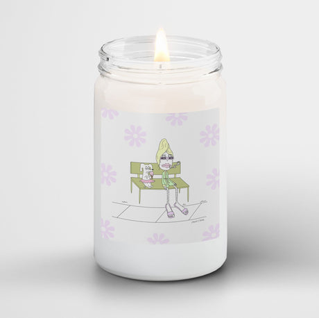 Janky Dood Scented Candle in Mason Jar: Bench Chillin - Candlefy
