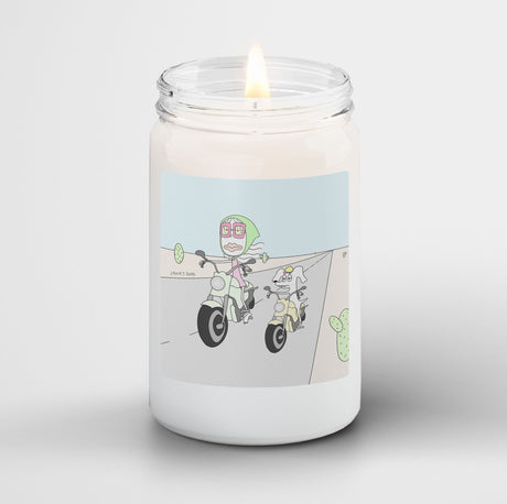 Janky Dood Scented Candle in Mason Jar: We Just Did Something Bad - Candlefy