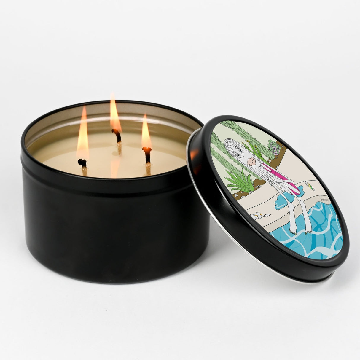 Janky Dood Scented Tin Candle: Moody Dayz - Candlefy