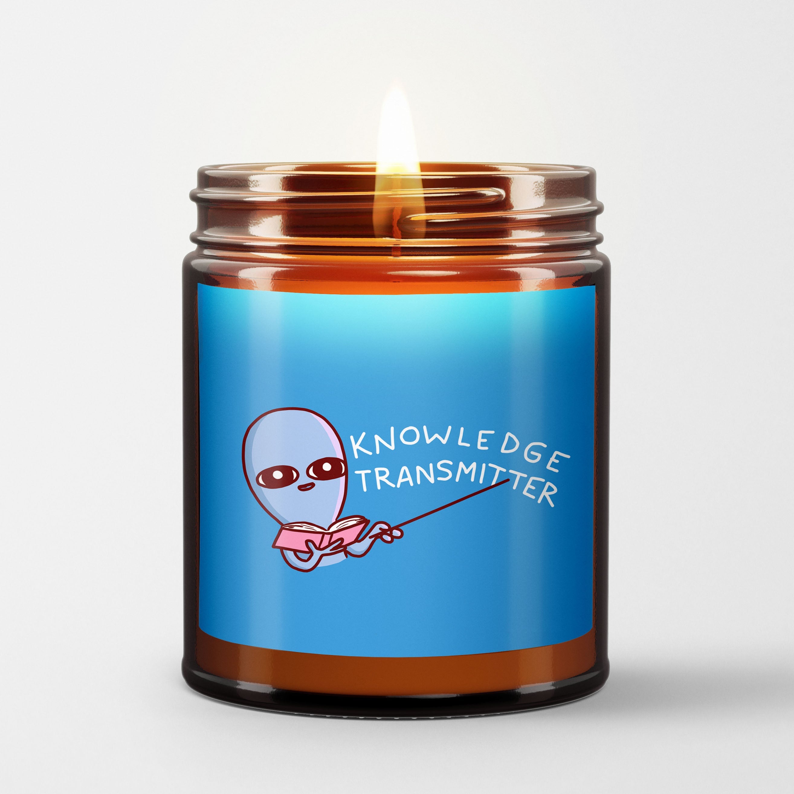 Strange Planet Scented Candle I Knowledge Transmitter | Nathan W Pyle