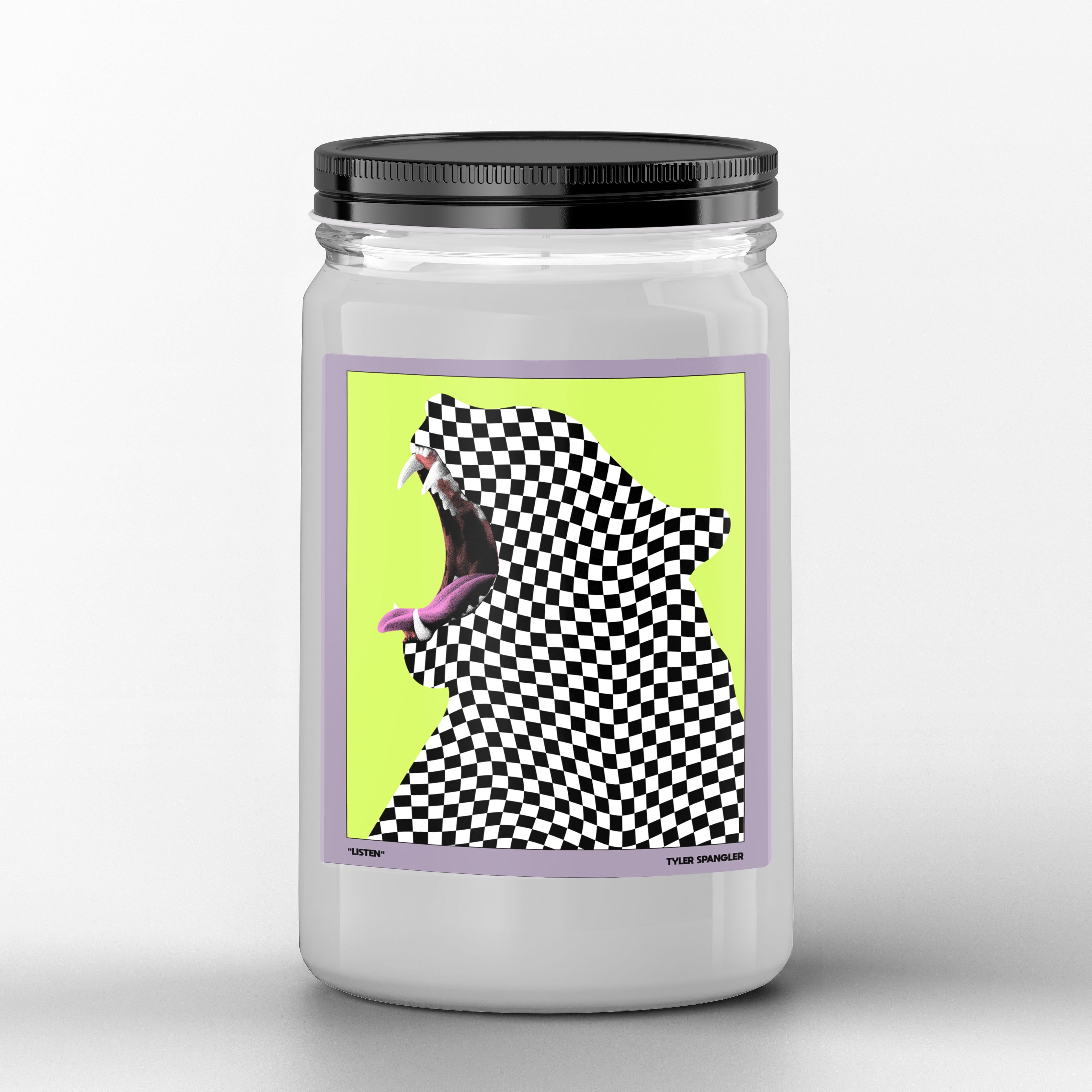 Tyler Spangler Scented Candle I Listen I Premium Scented Candle