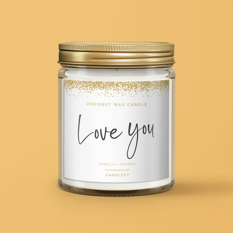 Love You Gift Candle - Candlefy