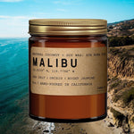 Malibu California Scented Candle (Sea Salt, Orchid, Night Jasmine) - Candlefy