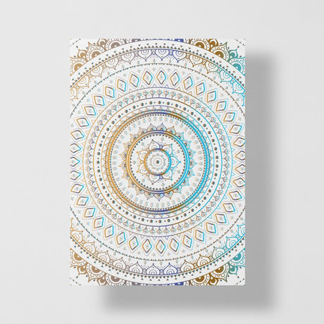 Mandala Personalized Greeting Card - Candlefy