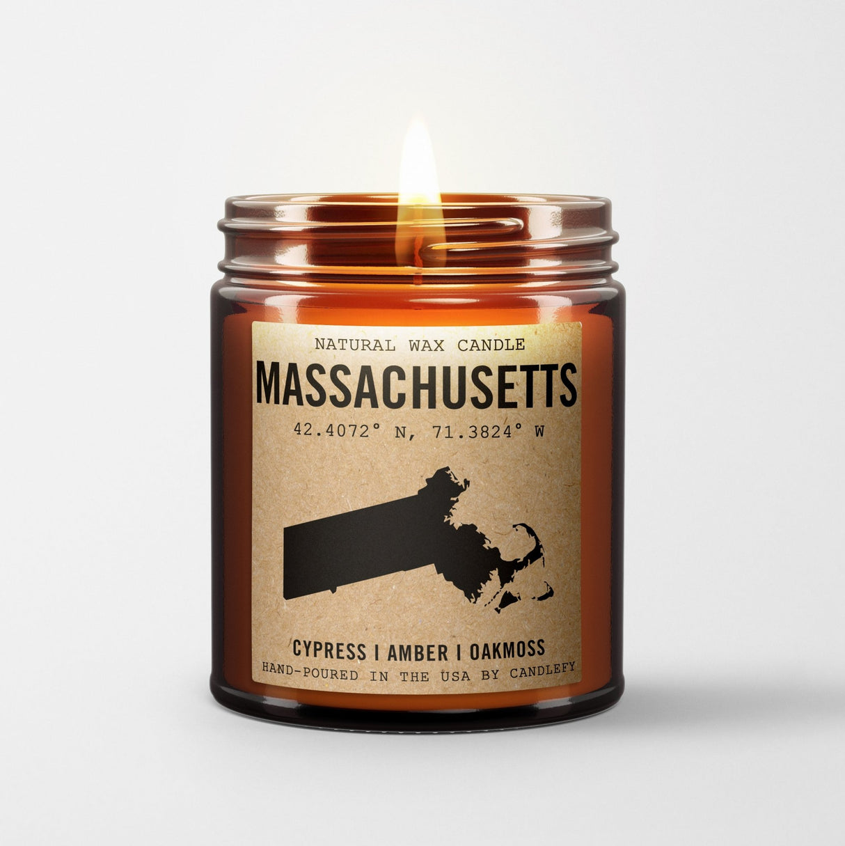 Massachusetts Homestate Candle - Candlefy