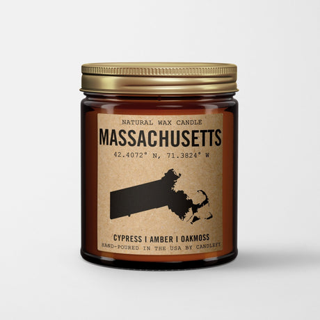 Massachusetts Homestate Candle - Candlefy