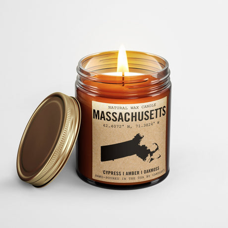 Massachusetts Homestate Candle - Candlefy