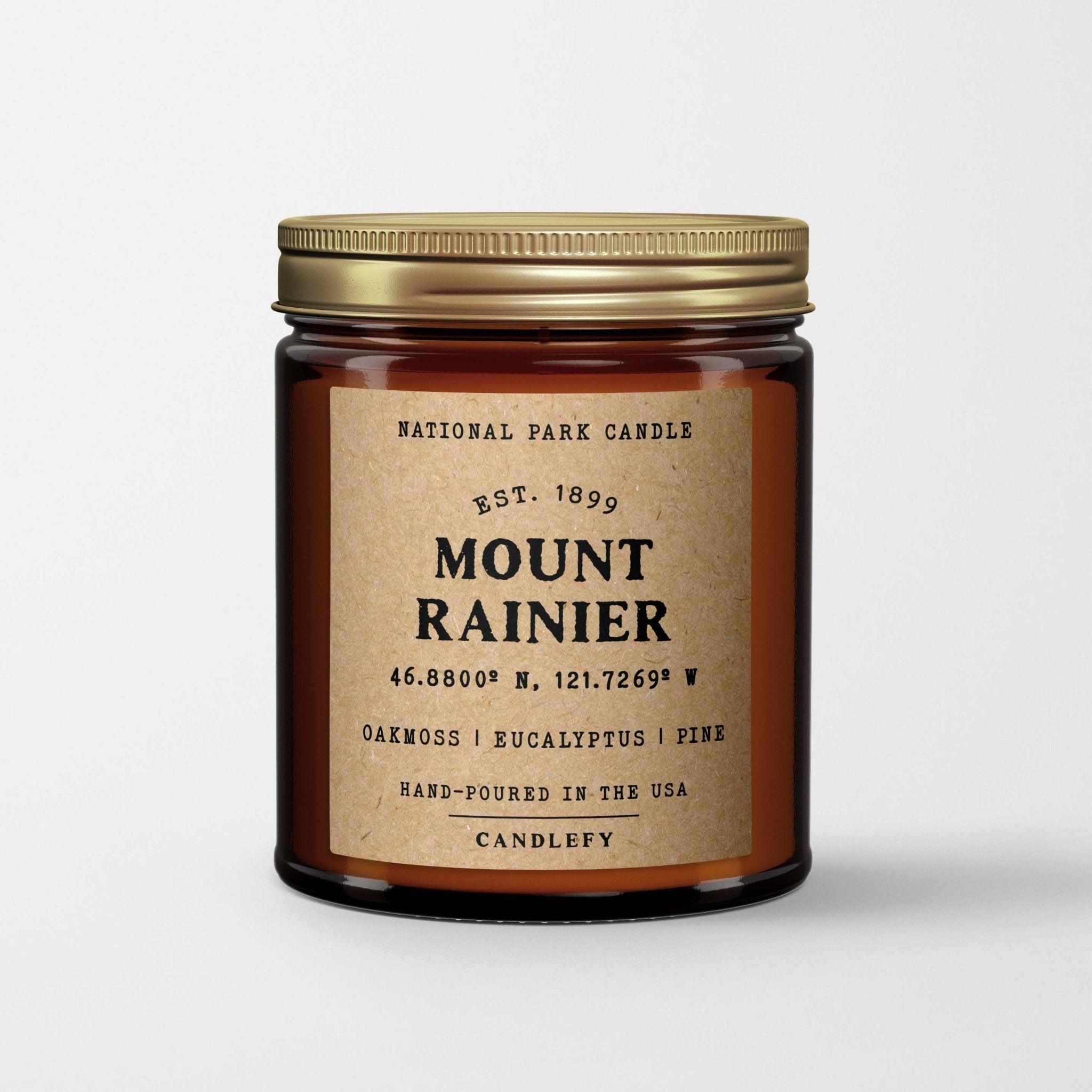 Mount Rainier National Park Candle - Candlefy