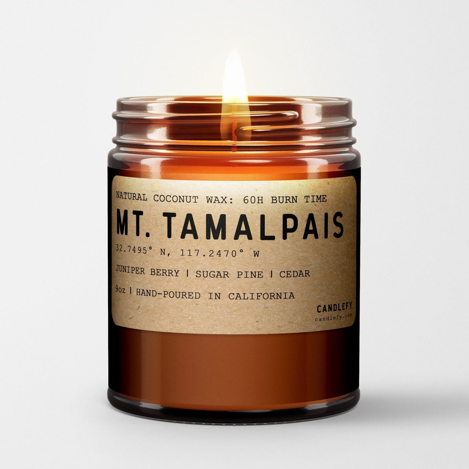 Mount Tamalpais: California Scented Candle - Candlefy