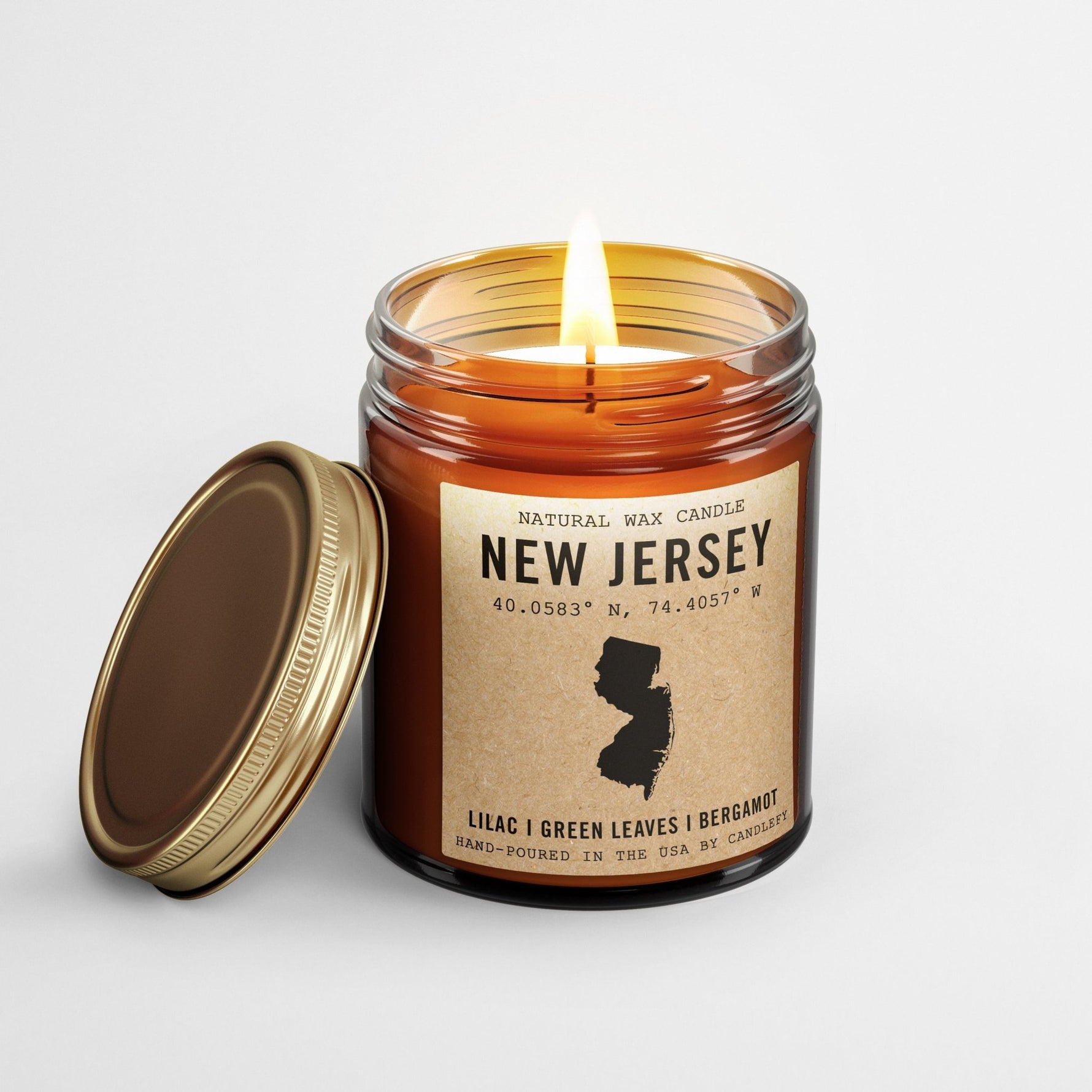 New Jersey Homestate Candle - Candlefy