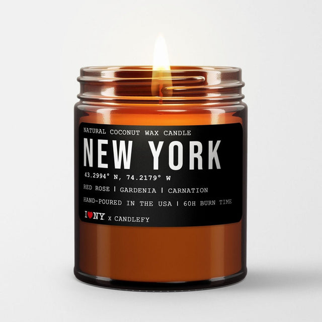 New York City Scented Candle Gift Box (4 candles / 240H Burn Time) - Candlefy